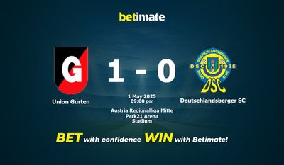 Soi kèo Union Gurten vs Deutschlandsberger SC, tỷ lệ và tip cá cược 01/05/2025
