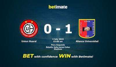 Soi kèo dự đoán Union Huaral vs Alianza Universidad ngày 03/07/2023