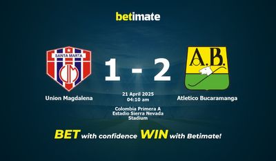 Dự đoán Union Magdalena vs Atletico Bucaramanga, Tỷ lệ cược & Mẹo cá cược 20/04/2025