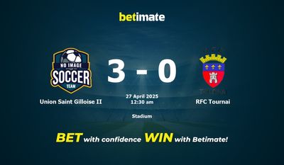 Dự đoán Union Saint Gilloise II vs RFC Tournai, Tỷ lệ cược & Mẹo cá cược 26/04/2025