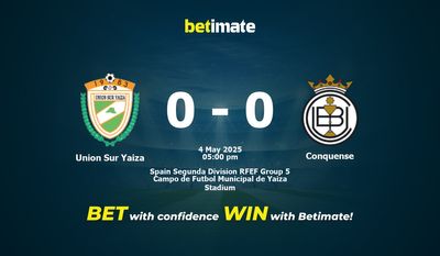 Union Sur Yaiza vs Conquense Prediction, Odds & Betting Tips 05/04/2025