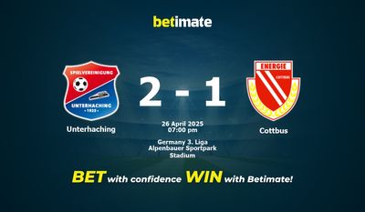 Dự đoán Unterhaching vs Cottbus, Tỷ lệ & Mẹo cá cược 26/04/2025