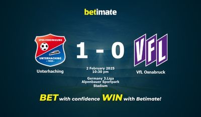 Dự đoán Unterhaching vs VfL Osnabruck, tỷ lệ cá cược 02/02/2025
