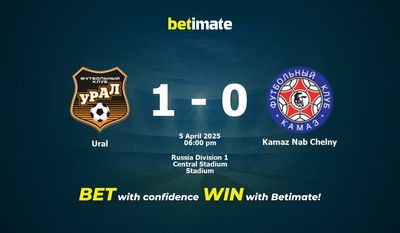 Dự đoán Ural vs Kamaz Nab Chelny, tỷ lệ cá cược 05/04/2025