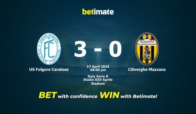 Dự đoán US Folgore Caratese vs Ciliverghe Mazzano, tỷ lệ và tip cá cược 17/04/2025