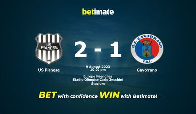 Soi kèo dự đoán US Pianese vs Gavorrano ngày 09/08/2023