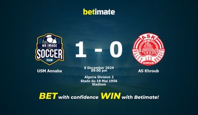 Dự đoán, Tỷ lệ cược và Mẹo cá cược USM Annaba vs AS Khroub 12/06/2024