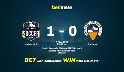 Dự đoán Valencia B vs Sabadell, Tỷ lệ cược & Mẹo cá cược 05/04/2025