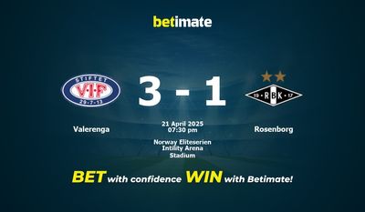 Soi kèo Valerenga vs Rosenborg, Tỷ lệ & Mẹo cá cược 21/04/2025