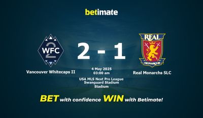 Dự đoán, tỷ lệ cược và mẹo cá cược Vancouver Whitecaps II vs Real Monarchs SLC 05/03/2025