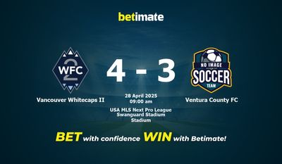 Dự đoán Vancouver Whitecaps II vs Ventura County FC, Tỷ lệ cược & Mẹo cá cược 28/04/2025