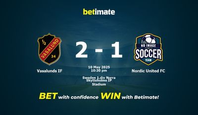 Dự đoán Vasalunds IF vs Nordic United FC, Tỷ lệ cược & Mẹo cá cược 05/10/2025