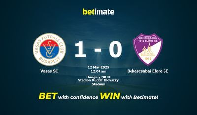 Soi kèo Vasas SC vs Bekescsabai Elore SE, Tỷ lệ & Mẹo cá cược 05/11/2025