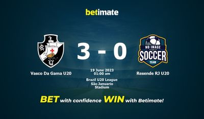 Soi kèo dự đoán Vasco Da Gama U20 vs Resende RJ U20 ngày 18/06/2023