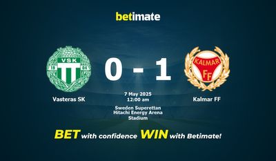 Soi kèo Vasteras SK vs Kalmar FF 06/05/2025