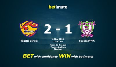 Dự đoán, Tỷ lệ cược & Mẹo cá cược Vegalta Sendai vs Fujieda MYFC 05/06/2025