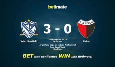 Dự đoán Velez Sarsfield vs Colon, Tỷ lệ & Mẹo cá cược 25/11/2023