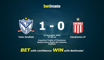 Dự đoán, Tỷ lệ cược & Mẹo cá cược Velez Sarsfield vs Estudiantes LP 22/12/2024