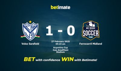 Dự đoán Velez Sarsfield vs Ferrocarril Midland, Tỷ lệ cược & Mẹo cá cược 26/02/2025
