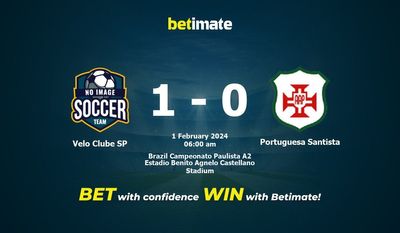 Dự đoán Velo Clube SP vs Portuguesa Santista, tỷ lệ và mẹo cá cược 31/01/2024