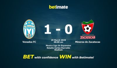 Dự đoán Venados FC vs Mineros de Zacatecas, tỷ lệ và tip cá cược 29/03/2025
