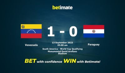 Dự đoán Venezuela vs Paraguay, tỷ lệ và tip cá cược 12/09/2023