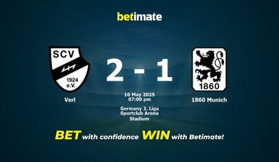 Dự đoán Verl vs 1860 Munich, Tỷ lệ cược & Mẹo cá cược 05/10/2025