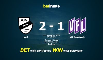 Dự đoán Verl vs VfL Osnabruck, Tỷ lệ cược & Mẹo cá cược 22/12/2024
