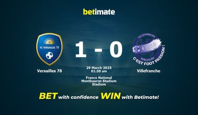 Dự đoán Versailles 78 vs Villefranche, Tỷ lệ cược & Mẹo cá cược 28/03/2025