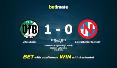 Soi kèo Vfb Lubeck vs Eintracht Norderstedt, Tỷ lệ & Mẹo cá cược 29/03/2025