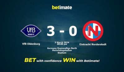 Nhận định, soi kèo VfB Oldenburg vs Eintracht Norderstedt 03/03/2024