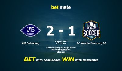 Nhận định, soi kèo VfB Oldenburg vs SC Weiche Flensburg 08 04/04/2025