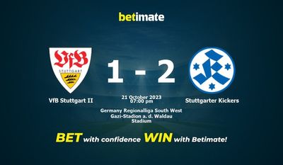 Soi kèo, tỷ lệ và tip cá cược VfB Stuttgart II vs Stuttgarter Kickers 21/10/2023