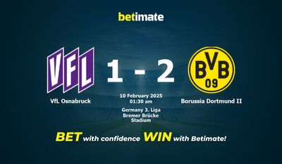 Dự đoán, Tỷ lệ cược & Mẹo cá cược VfL Osnabruck vs Borussia Dortmund II 02/09/2025