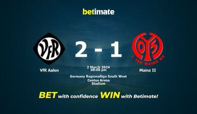 Soi kèo VfR Aalen vs Mainz II, tỷ lệ cá cược 02/03/2024