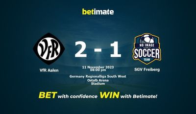 Dự đoán VfR Aalen vs SGV Freiberg, tỷ lệ cá cược 11/11/2023