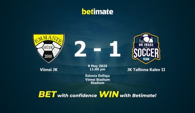 Soi kèo Viimsi JK vs JK Tallinna Kalev II, Tỷ lệ & Mẹo cá cược 09/05/2025
