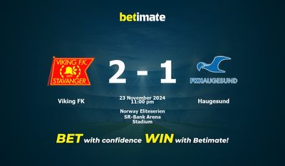 Dự đoán Viking FK vs Haugesund, Tỷ lệ & Mẹo cá cược 23/11/2024