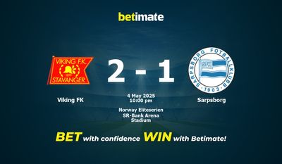 Dự đoán Viking FK vs Sarpsborg, tỷ lệ cá cược 04/05/2025