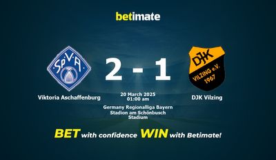 Dự đoán Viktoria Aschaffenburg vs DJK Vilzing, Tỷ lệ & Mẹo cá cược 19/03/2025