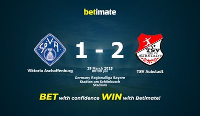 Dự đoán Viktoria Aschaffenburg vs TSV Aubstadt, Tỷ lệ & Mẹo cá cược 29/03/2025