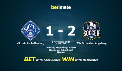 Dự đoán, tỷ lệ & tip cá cược Viktoria Aschaffenburg vs TSV Schwaben Augsburg 02/11/2024