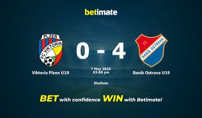 Soi kèo Viktoria Plzen U19 vs Banik Ostrava U19, tỷ lệ và tip cá cược 07/05/2025