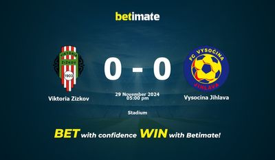 Dự đoán Viktoria Zizkov vs Vysocina Jihlava, Tỷ lệ & Mẹo cá cược 29/11/2024