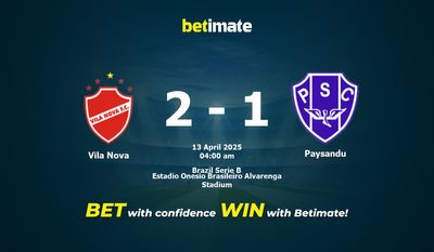 Dự đoán Vila Nova vs Paysandu, Tỷ lệ cược & Mẹo cá cược 04/12/2025