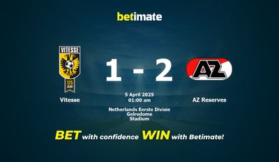 Dự đoán, Tỷ lệ cược & Mẹo cá cược Vitesse vs AZ Reserves 04/04/2025