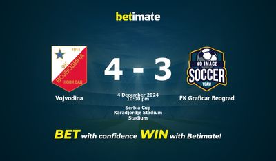 Dự đoán Vojvodina vs FK Graficar Beograd, Tỷ lệ cược & Mẹo cá cược 12/04/2024