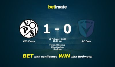 Dự đoán VPS Vaasa vs AC Oulu, tỷ lệ cá cược 17/02/2024