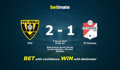 Soi kèo, tỷ lệ, tip cá cược VVV vs FC Emmen 08/03/2024