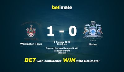 Dự đoán Warrington Town vs Marine, Tỷ lệ cược & Mẹo cá cược 01/01/2025